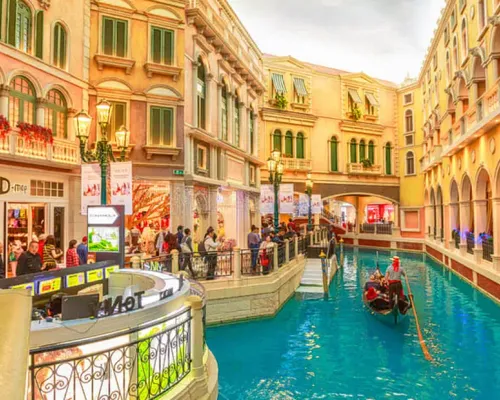 Gondola Ride at The Venetian Macau